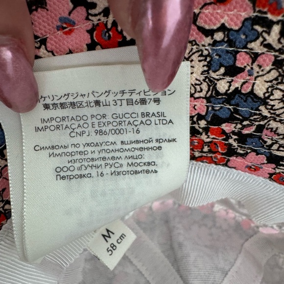 Gucci Liberty Print Bucket Hat sz 58 - Picture 5 of 5